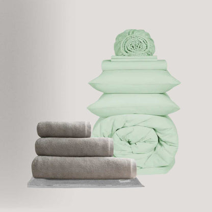 Complete Bed Linen Set + Towel Set