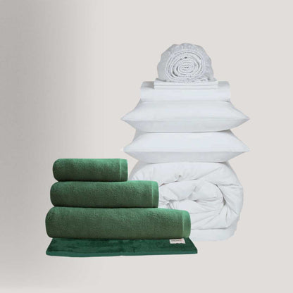 Complete Bed Linen Set + Towel Set