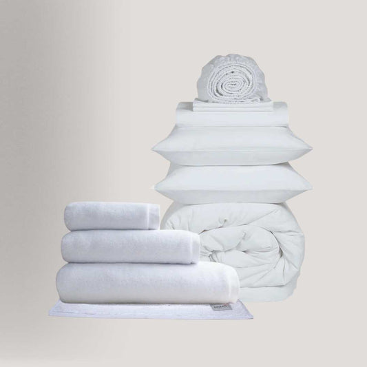 Complete Bed Linen Set + Towel Set