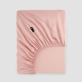 Rosa bamboo fitted sheet by Momo Cotton – 300-thread satin fabric, soft, breathable and sustainable.